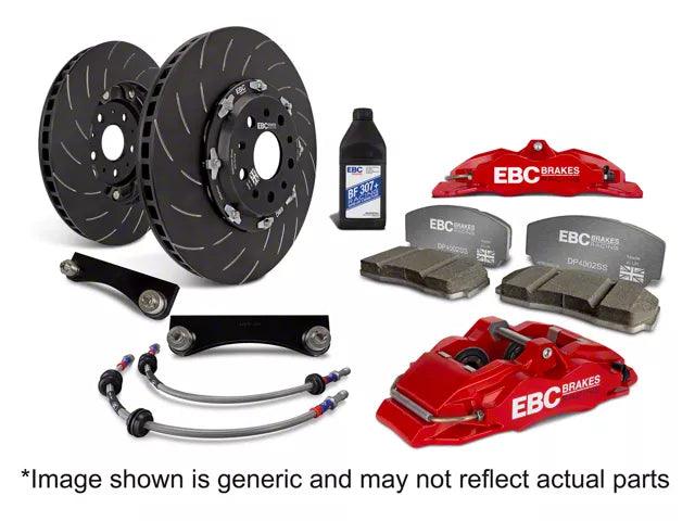 EBC Brakes Apollo Balanced Front Big Brake Kit; Red Calipers - Mullet Racing Performance