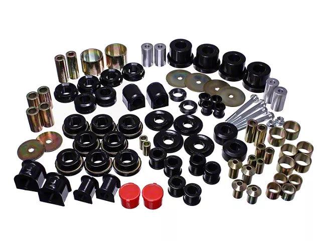 Hyper-Flex System Complete Bushing Kit; Black - Mullet Racing Performance