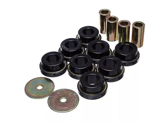 Rear Subframe Bushings; Black - Mullet Racing Performance