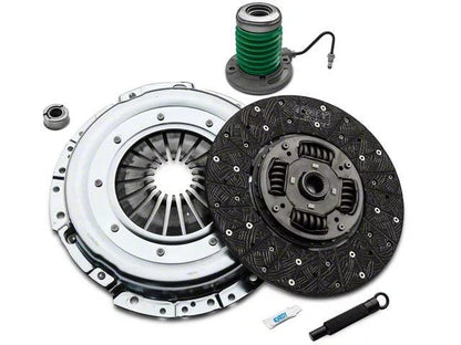 Exedy Grooved Mach 500 Stage 1 Organic Clutch Kit with Hydraulic Throwout Bearing; 23-Spline - Mullet Racing Performance