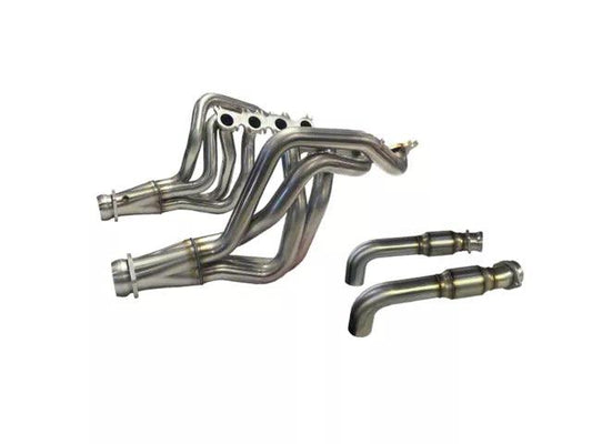 Kooks 1-7/8-Inch Long Tube Headers with GREEN Catted OEM Connections - Mullet Racing Performance