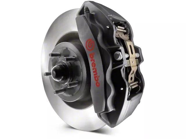 Ford Performance Six-Piston Front Big Brake Kit; Satin Black Calipers - Mullet Racing Performance