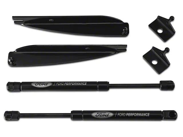 Ford Performance Hood Strut Kit with Ford Performance Logo - Mullet Racing Performance