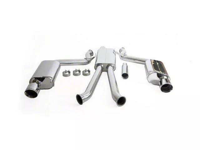 Full Race 3-Inch Street Cat-Back Exhaust System with Polished Tips - Mullet Racing Performance