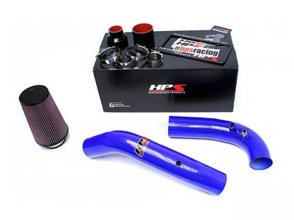 HPS Long Ram Cold Air Intake; Blue - Mullet Racing Performance