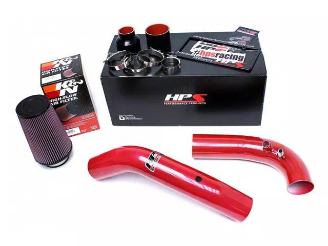 HPS Long Ram Cold Air Intake; Red - Mullet Racing Performance