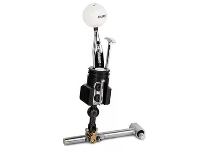 Hurst Competition Plus Short Throw Shifter with Classic White Knob - Mullet Racing Performance