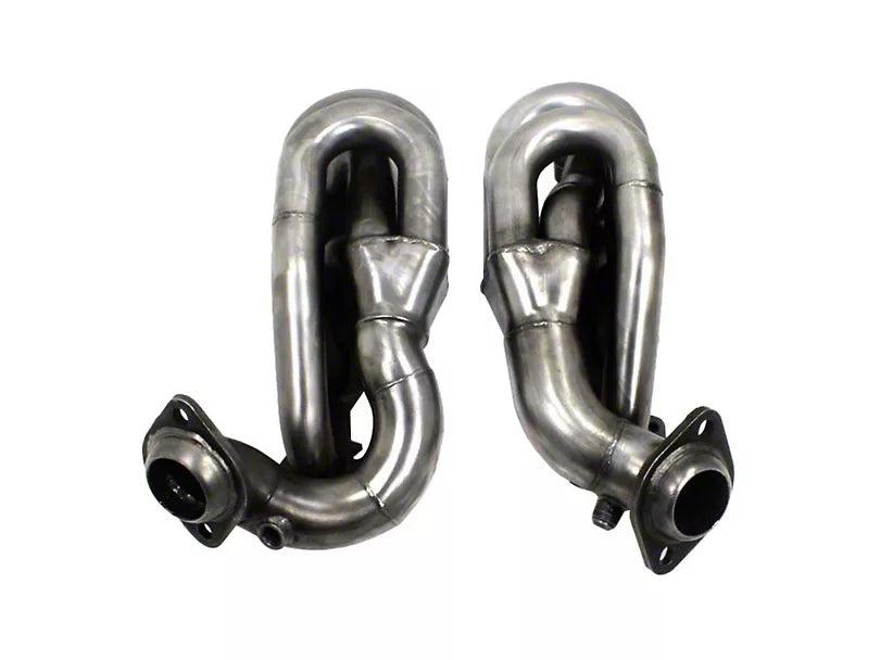 JBA 1-5/8-Inch Shorty Headers; Natural - Mullet Racing Performance