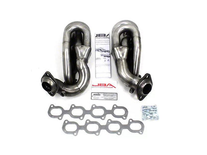 JBA 1-5/8-Inch Shorty Headers; Natural - Mullet Racing Performance