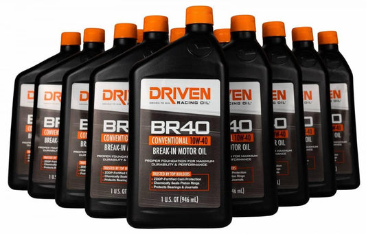 10W40 Driven Racing Oil BR40 Conventional Break-In Motor Oil - Mullet Racing Performance