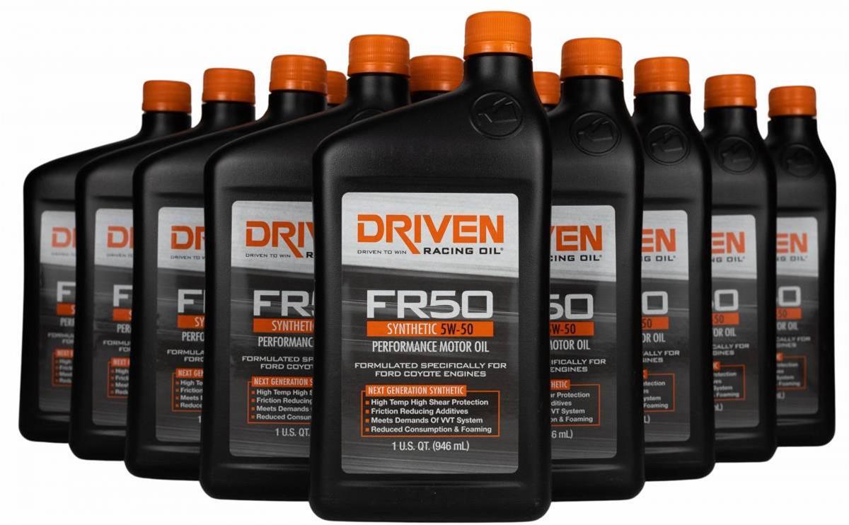 5W50 Driven Racing Oil FR50 High Performance Motor Oil - Mullet Racing Performance