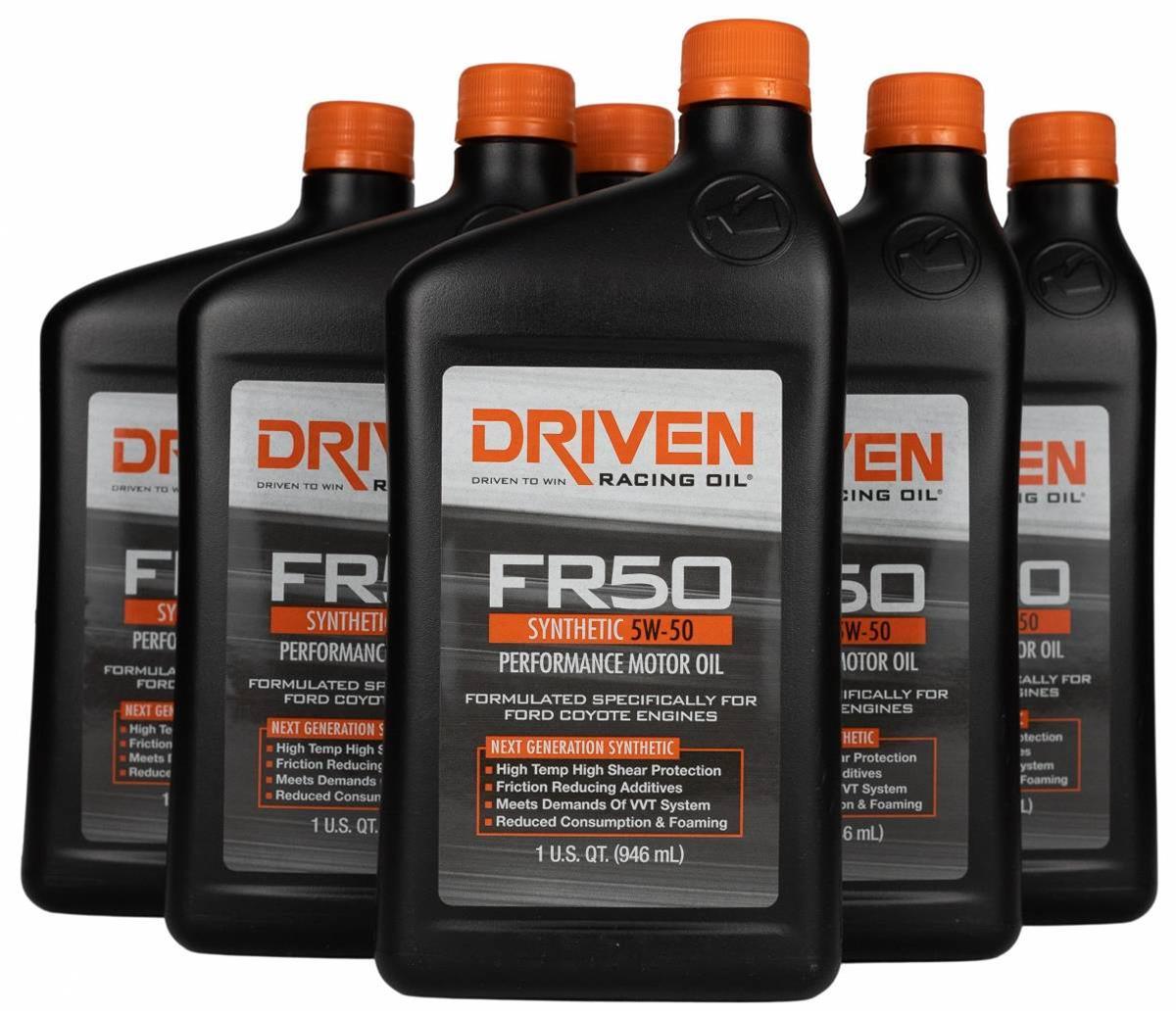 5W50 Driven Racing Oil FR50 High Performance Motor Oil - Mullet Racing Performance