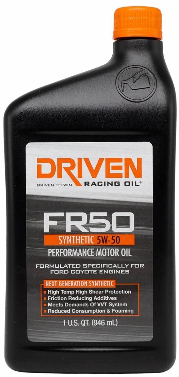 5W50 Driven Racing Oil FR50 High Performance Motor Oil - Mullet Racing Performance