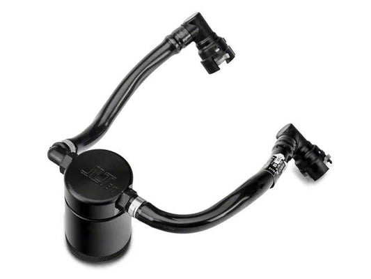 J&L 3.0 Oil Separator; Black Anodized; Passenger Side - Mullet Racing Performance