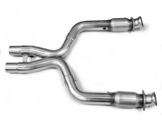 Kooks 2-Inch Long Tube Headers with GREEN Catted X-Pipe - Mullet Racing Performance