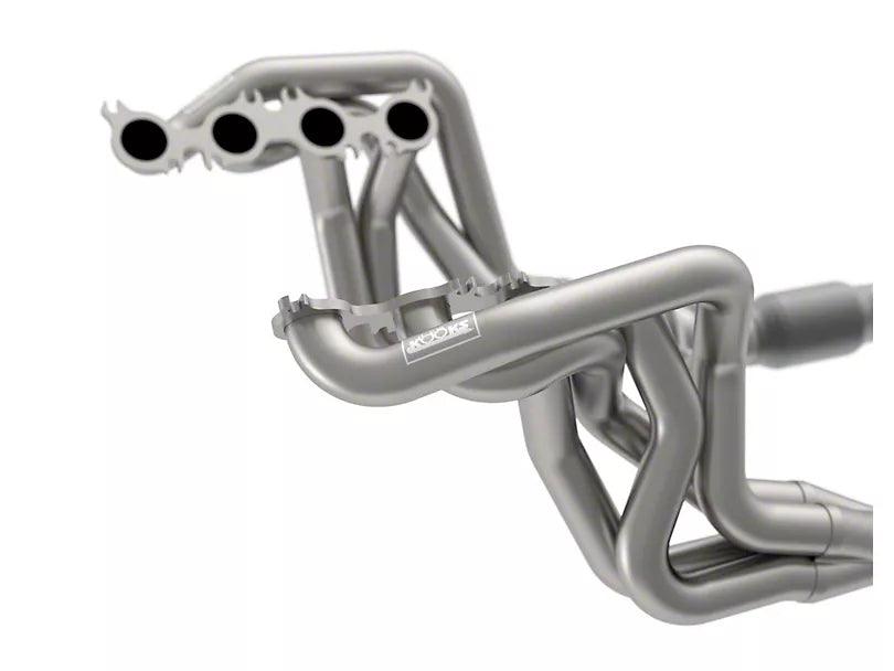 Kooks 2-Inch x 3-Inch Long Tube Headers and GREEN Catted Connection Kit - Mullet Racing Performance