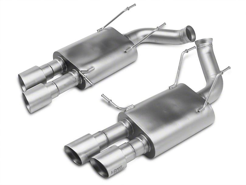 LTH Axle-Back Exhaust with Titan Silver Tips - Mullet Racing Performance