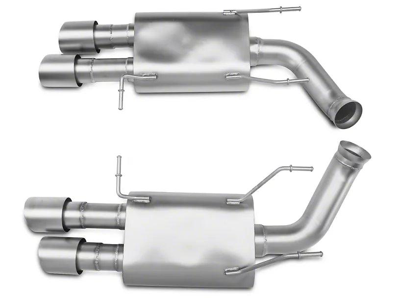 LTH Axle-Back Exhaust with Titan Silver Tips - Mullet Racing Performance