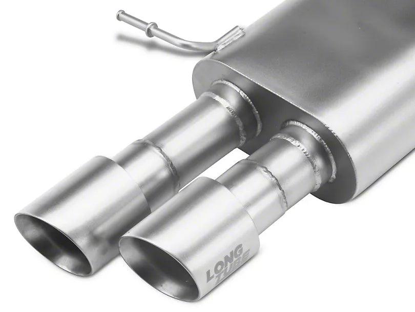 LTH Axle-Back Exhaust with Titan Silver Tips - Mullet Racing Performance