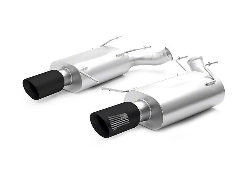 LTH Axle-Back Exhaust with Patriot Series Black Tips - Mullet Racing Performance