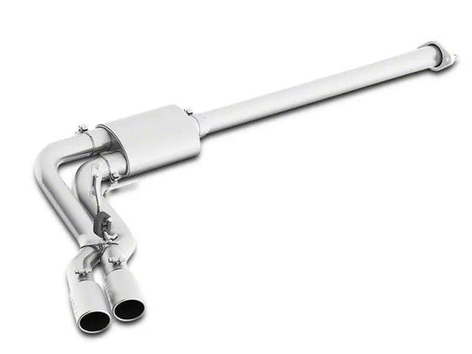 MBRP Armor Lite Dual Exhaust System with Polished Tips; Middle Side Exit - Mullet Racing Performance