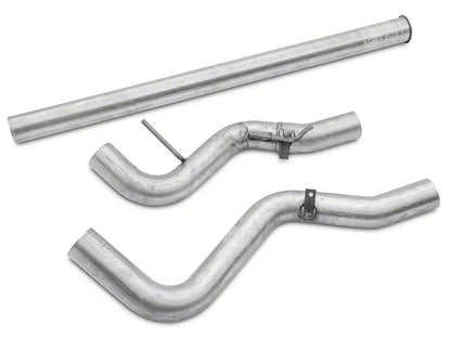 MBRP Armor Lite Dual Exhaust System with Polished Tips; Middle Side Exit - Mullet Racing Performance