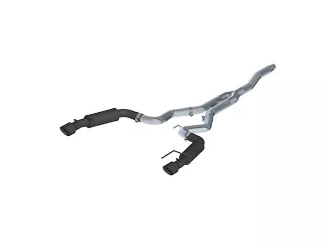 MBRP Armor BLK Cat-Back Exhaust with Y-Pipe; Race Version - Mullet Racing Performance