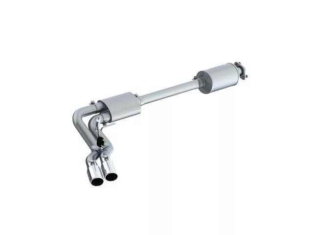 MBRP Armor Lite Dual Exhaust System with Polished Tips; Middle Side Exit - Mullet Racing Performance