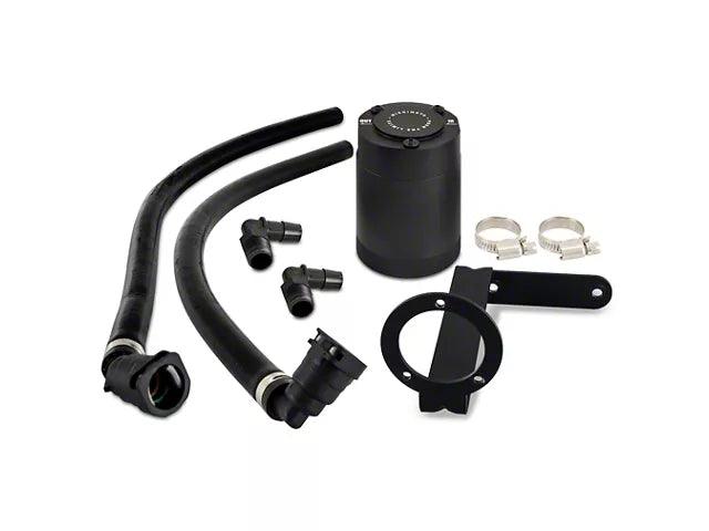 Mishimoto Direct-Fit Oil Catch Can Kit; Passenger Side; Black - Mullet Racing Performance