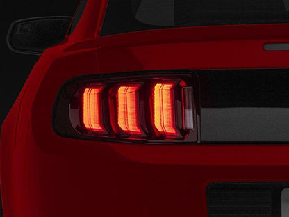 Morimoto XB LED Tail Lights; Black Housing; Red Lens - Mullet Racing Performance