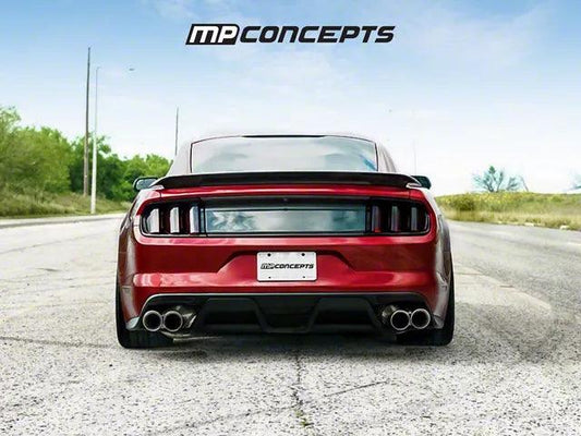 MP Concepts GT350 Style Rear Bumper and Diffuser Kit; Unpainted - Mullet Racing Performance