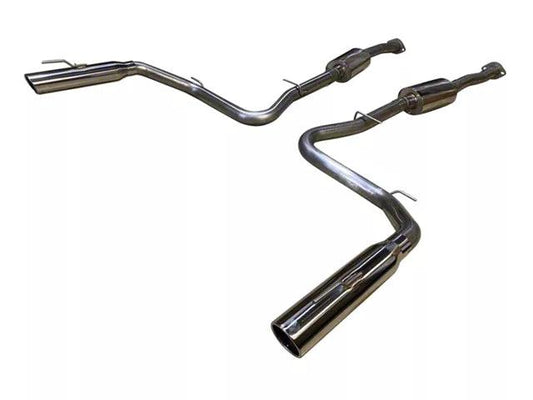 MRT Sport Touring Cat-Back Exhaust with Polished Tips - Mullet Racing Performance