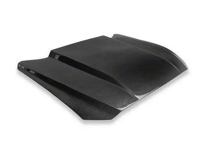 3-Inch Cowl Hood; Carbon Fiber - Mullet Racing Performance