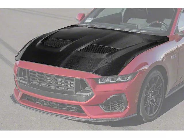 GTD Style Vented Hood; Carbon Fiber - Mullet Racing Performance