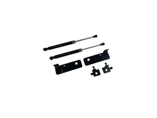 Hood Strut Kit; Black - Mullet Racing Performance