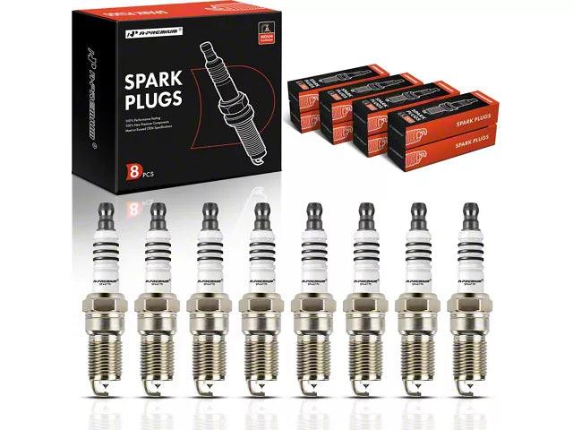 Iridium and Platinum Spark Plugs; Set of 8 - Mullet Racing Performance