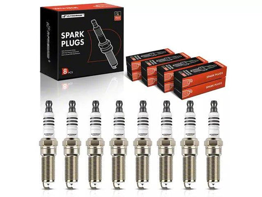 Iridium and Platinum Spark Plugs; Set of 8 - Mullet Racing Performance