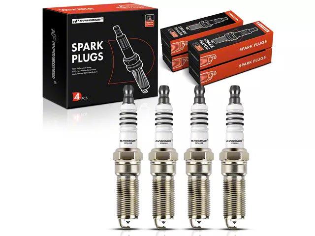 Iridium and Platinum Spark Plugs; Set of 4 - Mullet Racing Performance