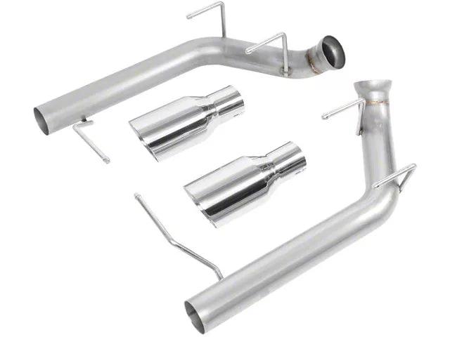 Muffler Delete Axle-Back Exhaust System with Polished Tips - Mullet Racing Performance