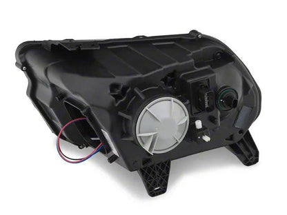 OE Style Projector Headlight; Black Housing; Clear Lens; Driver Side - Mullet Racing Performance