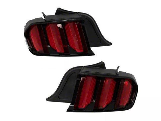 Performance Tail Lights; Black Housing; Clear Lens - Mullet Racing Performance