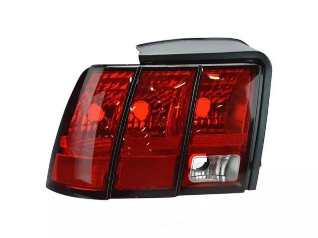 Tail Light; Black Housing; Clear Lens; Driver Side - Mullet Racing Performance