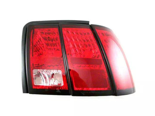 Tail Light; Black Housing; Clear Lens; Passenger Side - Mullet Racing Performance