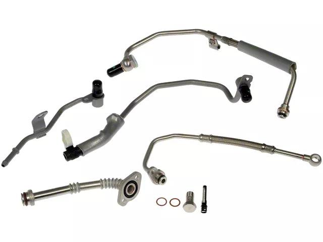 Turbocharger Coolant and Oil Supply / Return Line Kit - Mullet Racing Performance