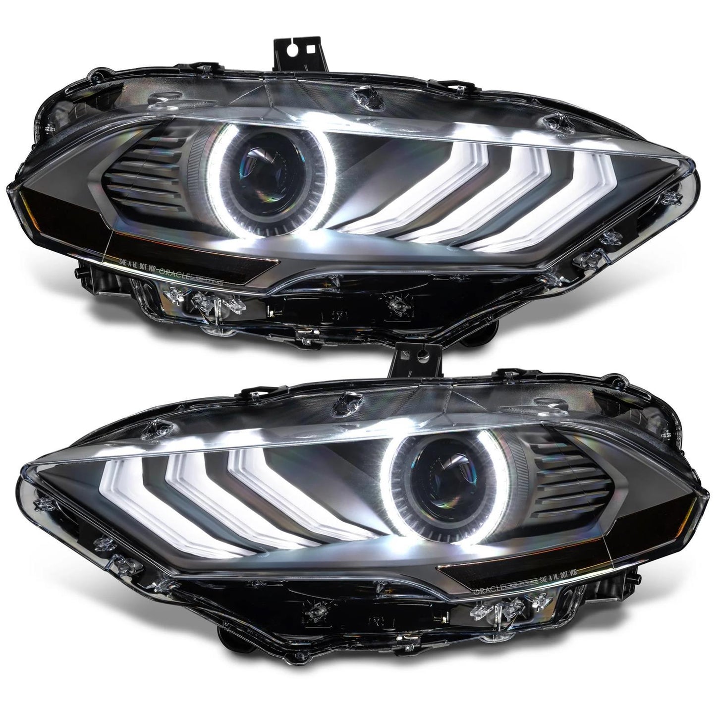 Oracle Black Series Dynamic ColorSHIFT LED Headlights - Mullet Racing Performance