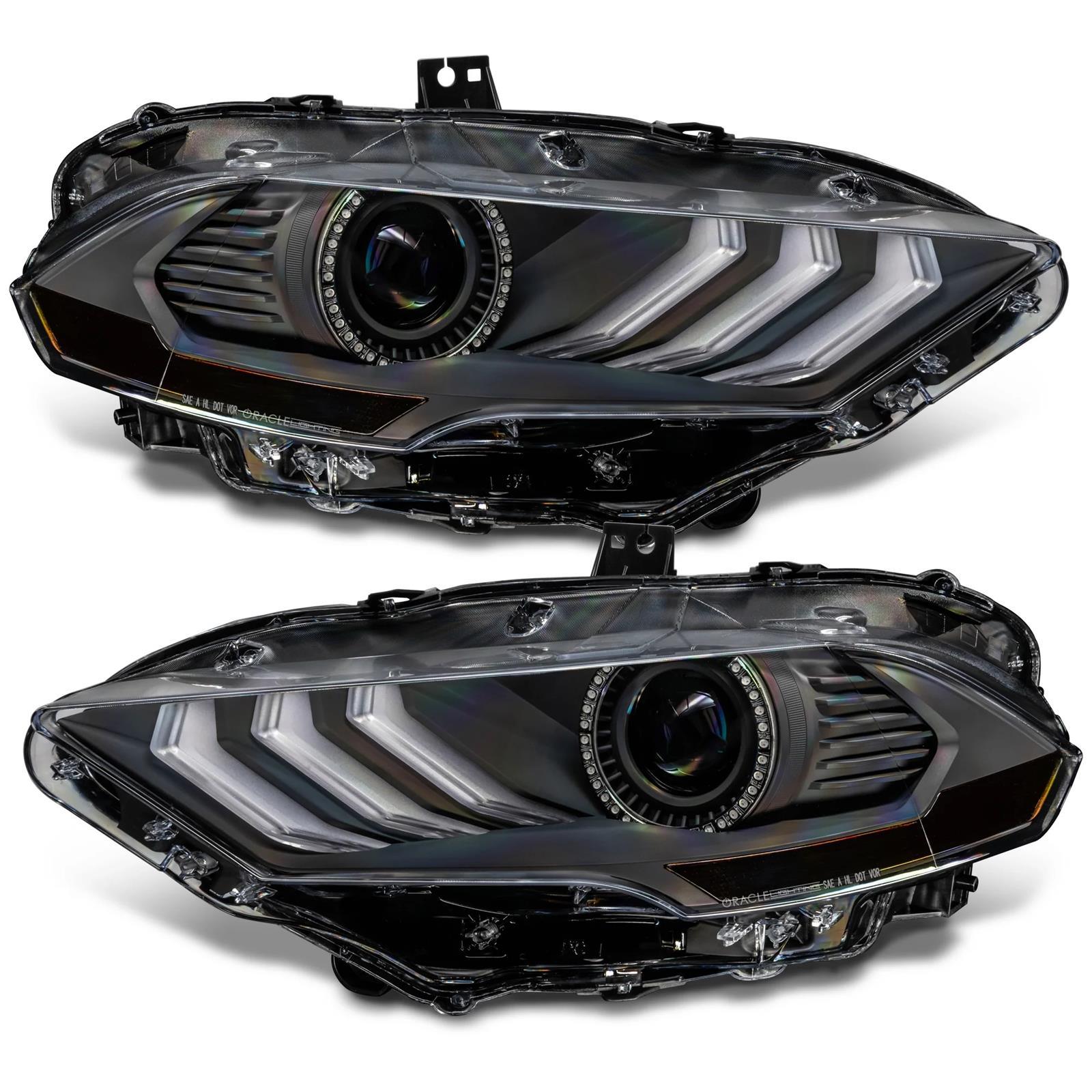 Oracle Black Series Dynamic ColorSHIFT LED Headlights - Mullet Racing Performance