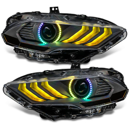 Oracle Black Series Dynamic ColorSHIFT LED Headlights - Mullet Racing Performance