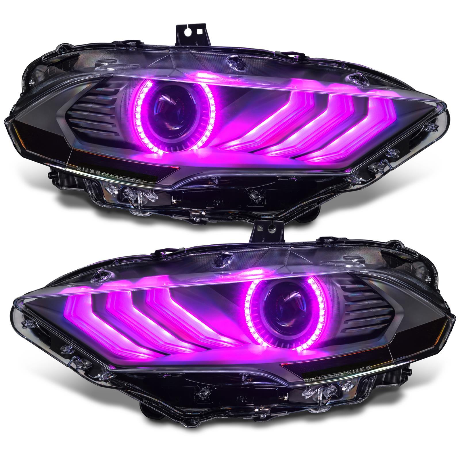 Oracle Black Series Dynamic ColorSHIFT LED Headlights - Mullet Racing Performance