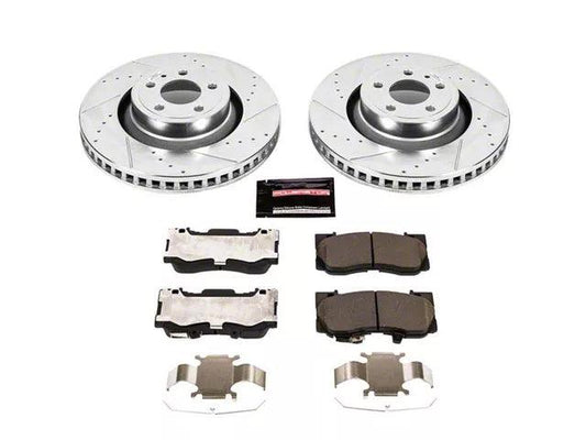 PowerStop Z23 Evolution Sport Brake Rotor and Pad Kit; Front - Mullet Racing Performance