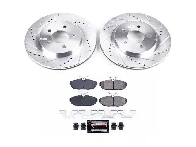 PowerStop Z23 Evolution Sport Brake Rotor and Pad Kit; Rear - Mullet Racing Performance